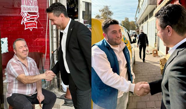 İlçe Başkanı Köroğlu, Mithatpaşa esnafını ziyaret etti