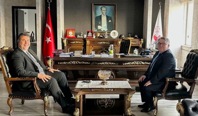 Rektör Özölçer’den, Ereğli Kaymakamı Yılmaz’a ziyaret