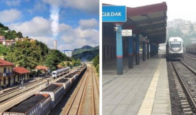 Zonguldak-Çatalağzı hattı tren trafiğine kapatılıyor