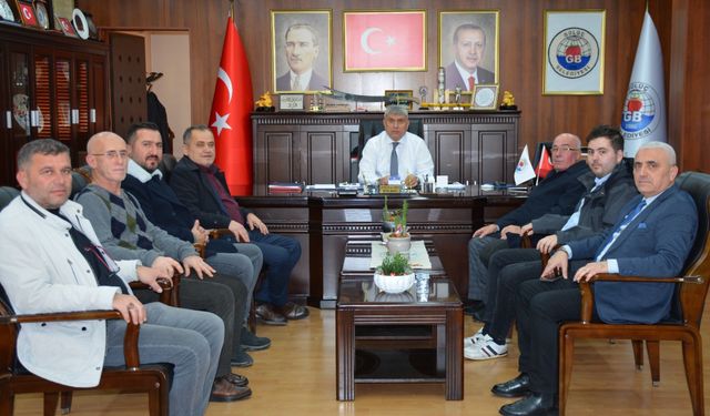 Gülüç Belediye Başkanı Kara’ya ziyaret