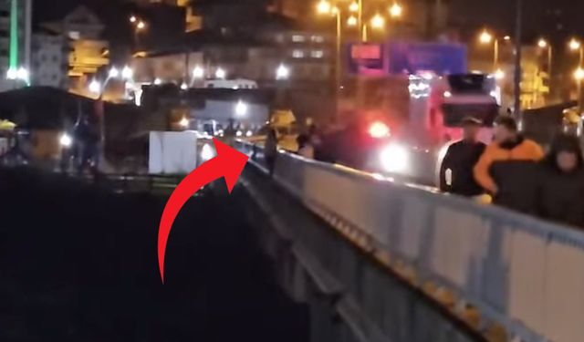 Köprüye çıktı: İ*ntihar girişiminde bulundu