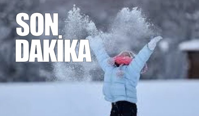 Karabük'te okullar tatil edildi