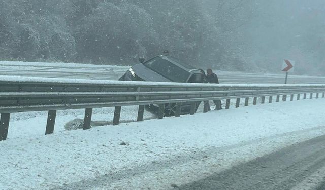 Zonguldak-Ereğli yolunda kaza