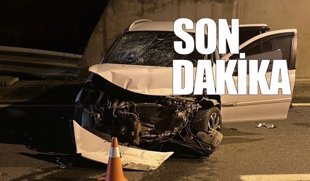 Tünelde korkunç kaza: 4 Yaralı