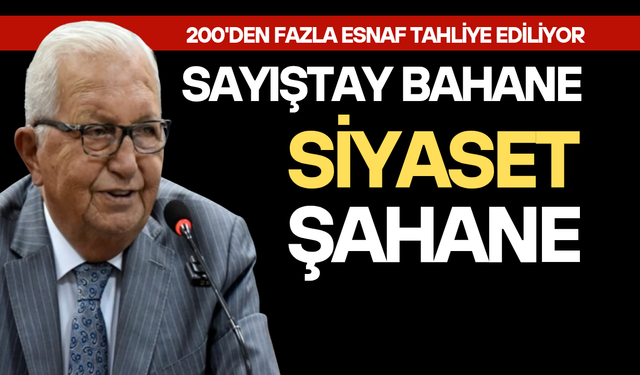 Sayıştay Raporu bahane, siyaset şahane...