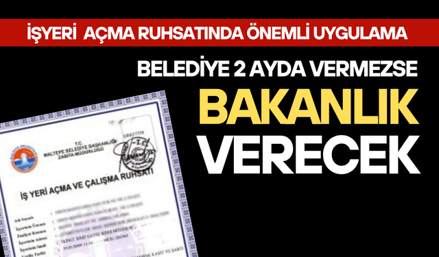 Belediyeler 2 ayda ruhsat vermezse, Çevre Şehircilik verecek