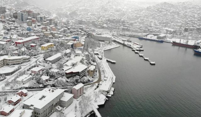 Zonguldak’ta yılın son günü karla karışık yağmur bekleniyor
