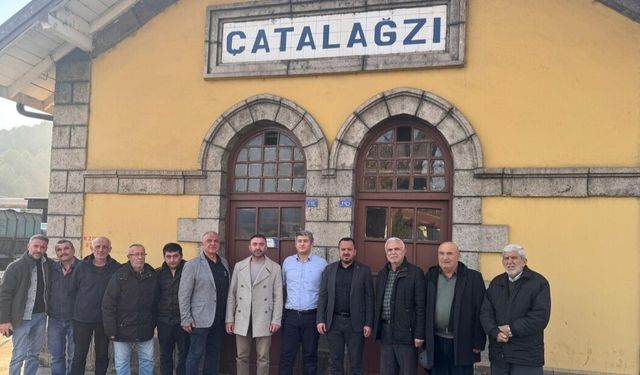 TCDD’nin üst düzey yöneticileri Kilimli'de bir araya geldi