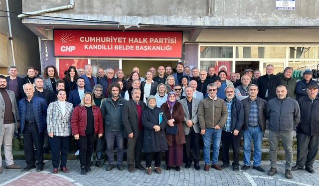 CHP'liler Kandilli'de bir araya geldi