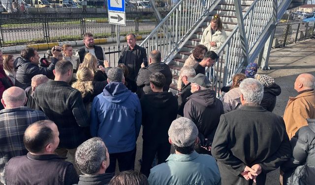 CHP İlçe Başkanı Nazmi Özden'den Karayolları'na üst geçit tepkisi