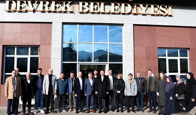 AK Parti Devrek İlçe Başkanlığı'ndan Başkan Ulupınar’a ziyaret