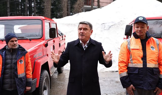 Zonguldak Belediyesi kışa hazır: 3 bin 500 ton tuz stoklandı