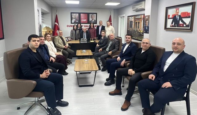 Kdz. Ereğli CHP'den, İl Başkanlığı’nı ziyaret etti