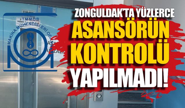 Vatandaşların can güvenliği tehlikede!.. 'Yüzlerce asansörün kontrolü yapılmadı...'