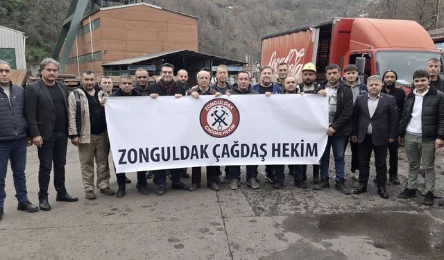 Çağdaş Hekim Grubu, madenci ve hekimlerle buluştu...