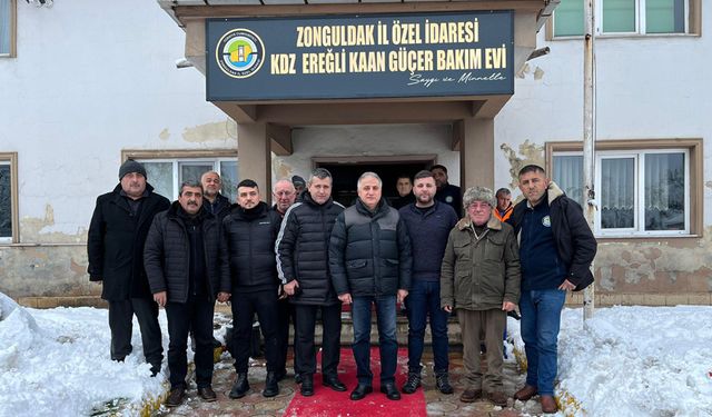 Saffet Bozkurt'tan yılın ilk günü ekiplere ziyaret