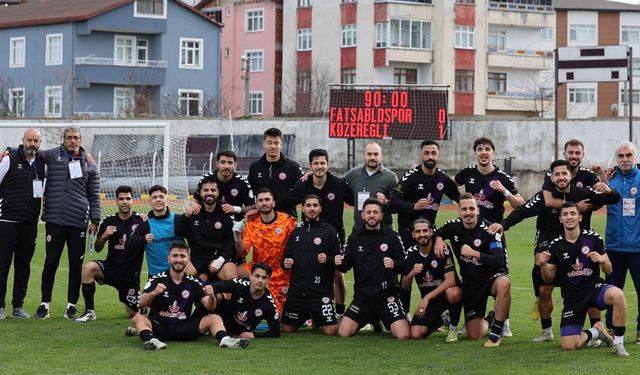 Ereğli Ordu’dan 3 puanı aldı