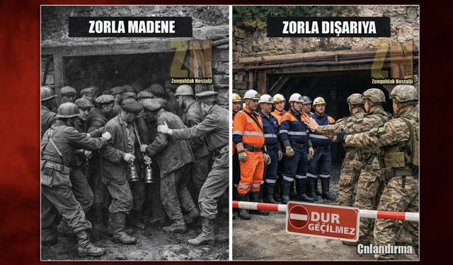 Zorla madene, zorla dışarı!