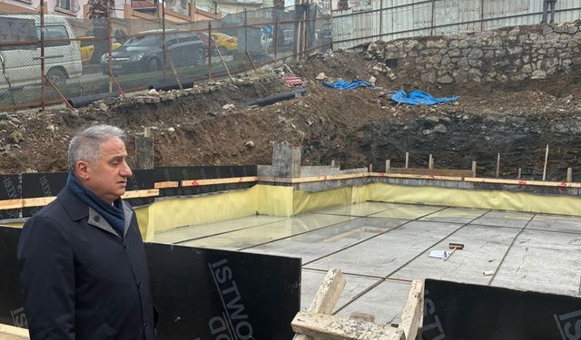 Milletvekili Bozkurt Ereğli’deki Yeni Sağlık Kompleksi İnşaatını İnceledi