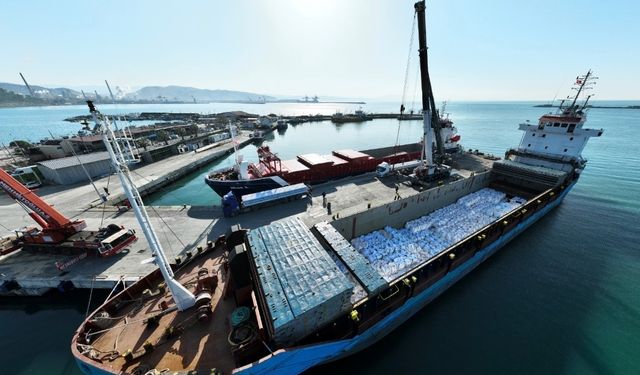 Bozhane limanı ithalat ve ihracat firmalarına nefes oluyor