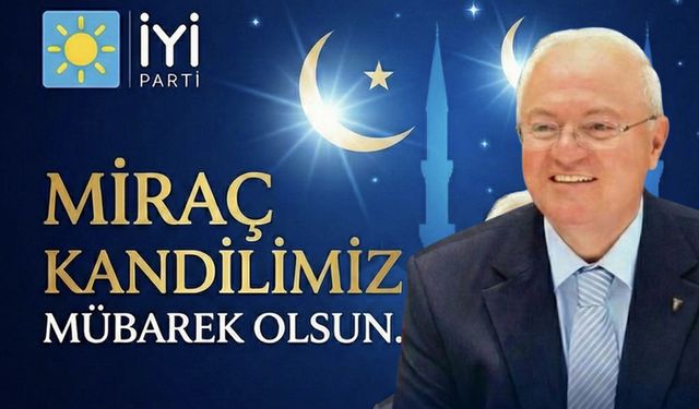 Yavuz Erkmen, Miraç Kandilini kutladı