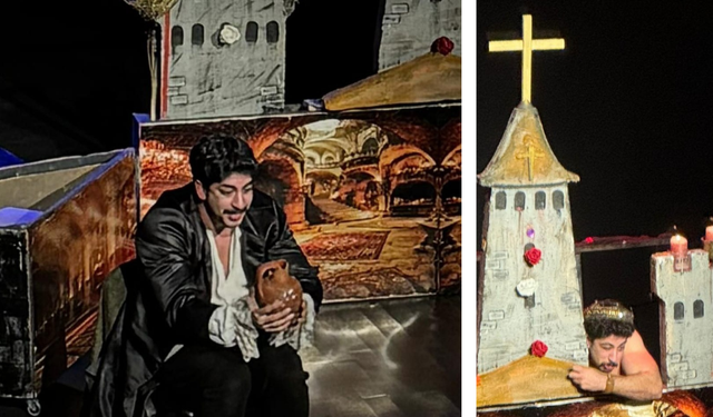 Tek Kişilik Hamlet Zonguldak’ta sahne aldı