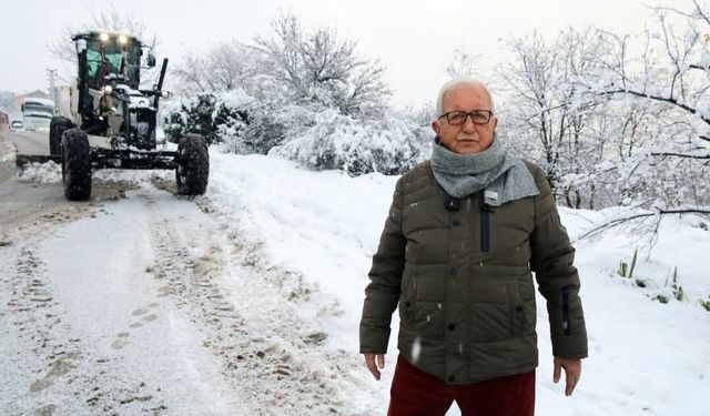 Başkan Posbıyık karla mücadeleyi sahada inceledi