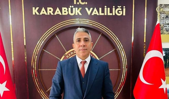 Cengizhan Koyuncu, Karabük Valiliği'nde görevine başladı