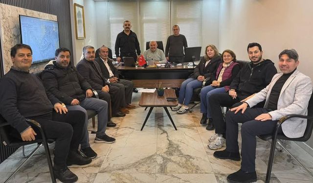 Vedat Öztürk, meclis üyeleriyle projeleri masaya yatırdı