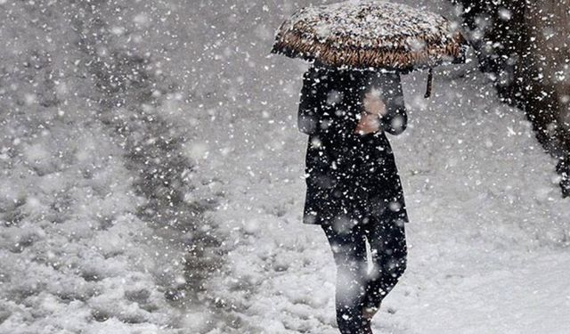 Meteoroloji'den 13 il için ''sarı kodlu'' uyarı: Kar yağışı ve kuvvetli rüzgar bekleniyor