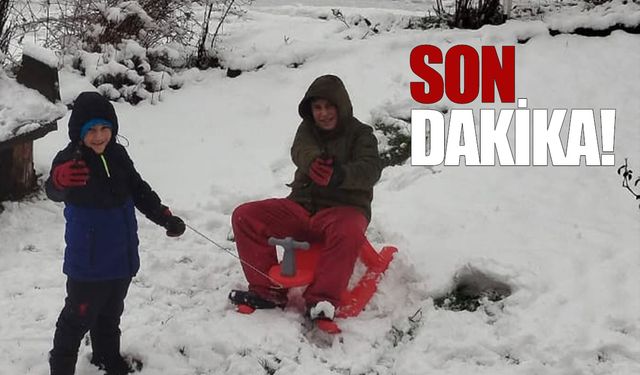 Zonguldak'ta okullar 1 gün süreyle tatil edildi