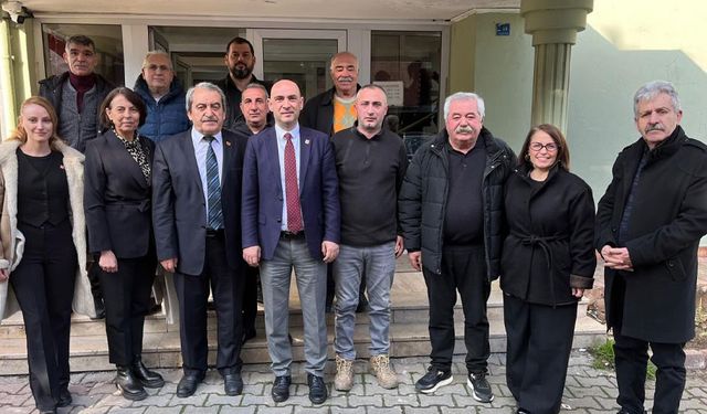 CHP'den Muhtarlar Derneği'ne ziyaret