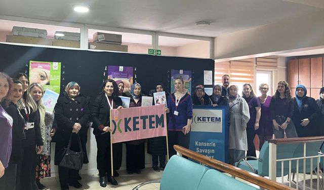 Sağlıkçılar 'kanser haftası' nedeniyle bir dizi etkinlik yaptı