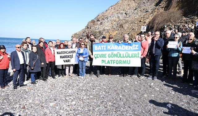 Çevre kirliliğine “artık yeter” dediler