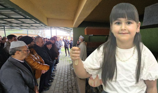 Servis kazasında hayatını kaybeden Elanur Zonguldak'ta defnedildi