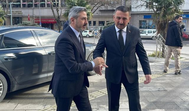 Bakan ardımcısı Ahmet Aydın Zonguldak’a geldi