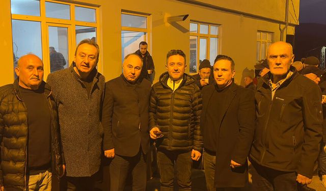 AK Parti heyeti, Eceler Köyü’nda oruç açtı