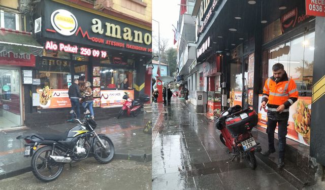Amanos Döner’in kaldırım işgali şikayet konusu oldu