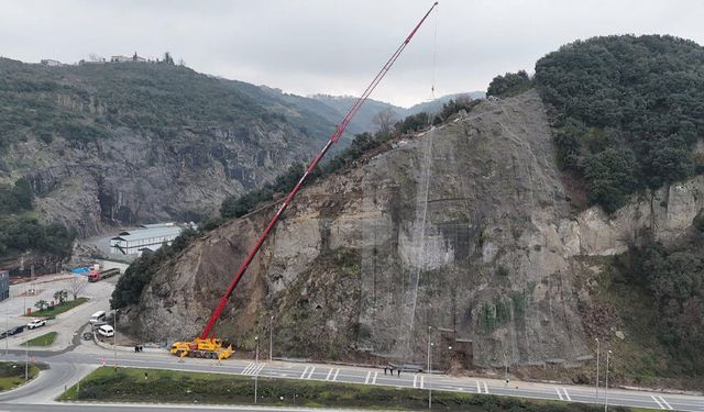 38 Bin metrekarelik çelik ağ çalışması başladı