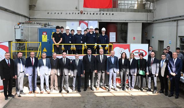 Mesleki Eğitimde Dönüşüm: Erdemir’den öğrencilere gerçek üretim deneyimi