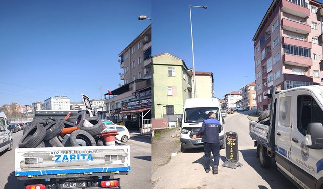 İşgale geçit yok, kaldırımlar temizleniyor