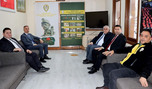 GMİS'den Maden Şehidi Ailelerine ziyaret