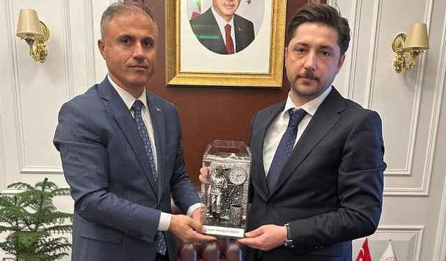 Mutlu'dan Bakan Yardımcısı Ceyhan'a hayırlı olsun ziyareti