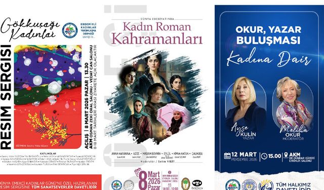 Ereğli’de 8 Mart’a özel dolu dolu etkinlikler