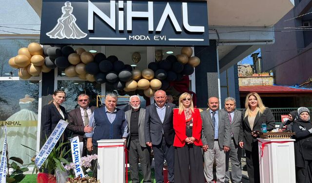 Nihal Moda Evi, düzenlenen törenle açıldı