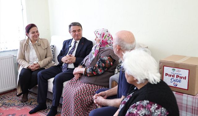 'Pırıl pırıl destek' kolileri ihtiyaç sahiplerine ulaştırıldı