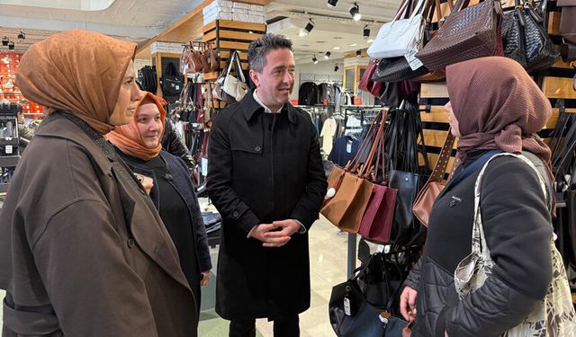 AK Parti’den Zonguldak’ta esnaf ziyareti