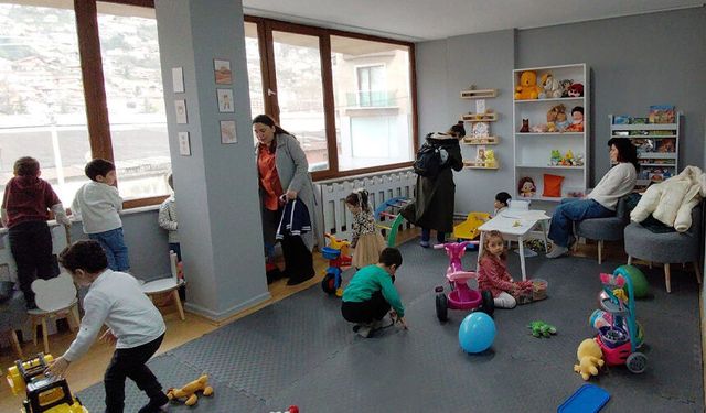 Zonguldak'ta Yapboz çocuk evi hizmete girdi...