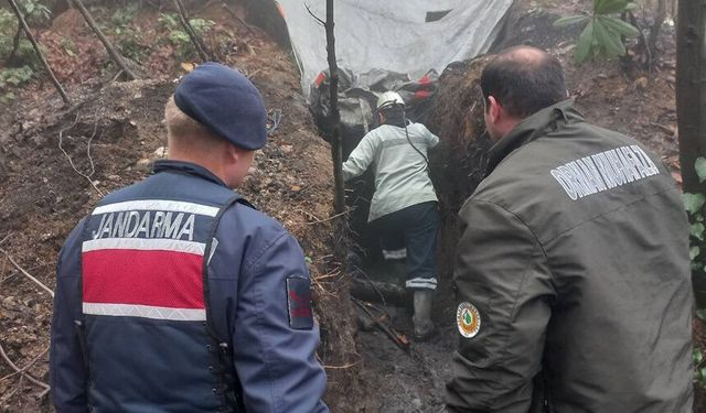 5 Kaçak maden ocağı imha edildi…