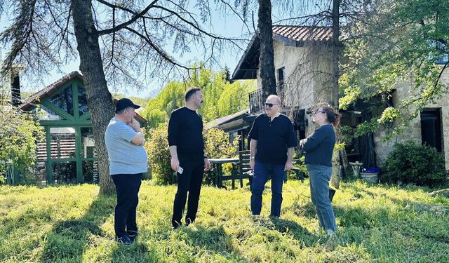 Çağlayan’dan çiftlik ziyareti: “Üretime destek sürecek”